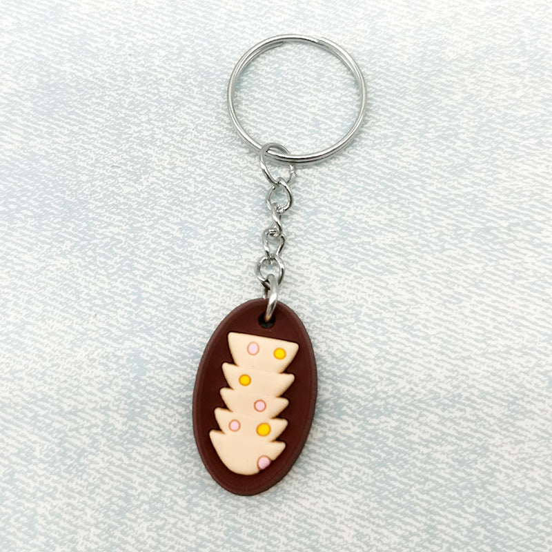 Wholesale Cartoon PVC Soft Rubber Keychain